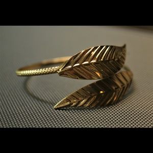 Gold Leaf Bracelet